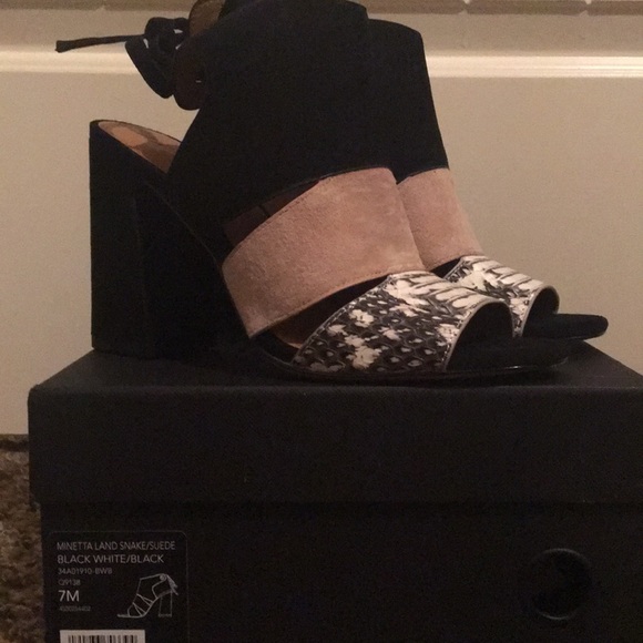 Coach Minetta Block Heel Sandal - Picture 1 of 6